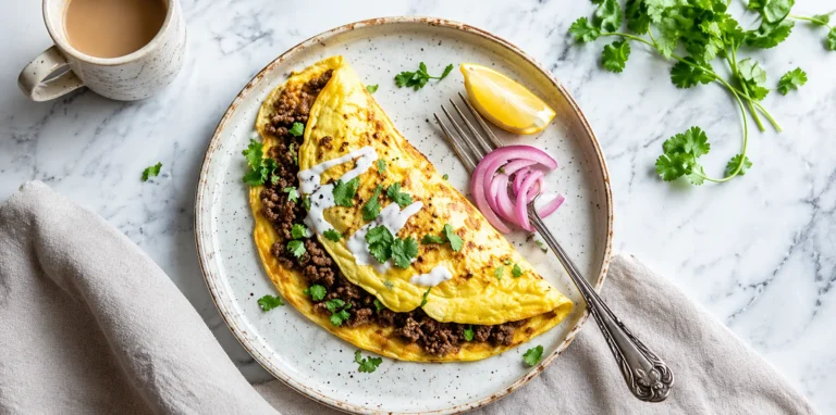 Mutton Keema Omelette