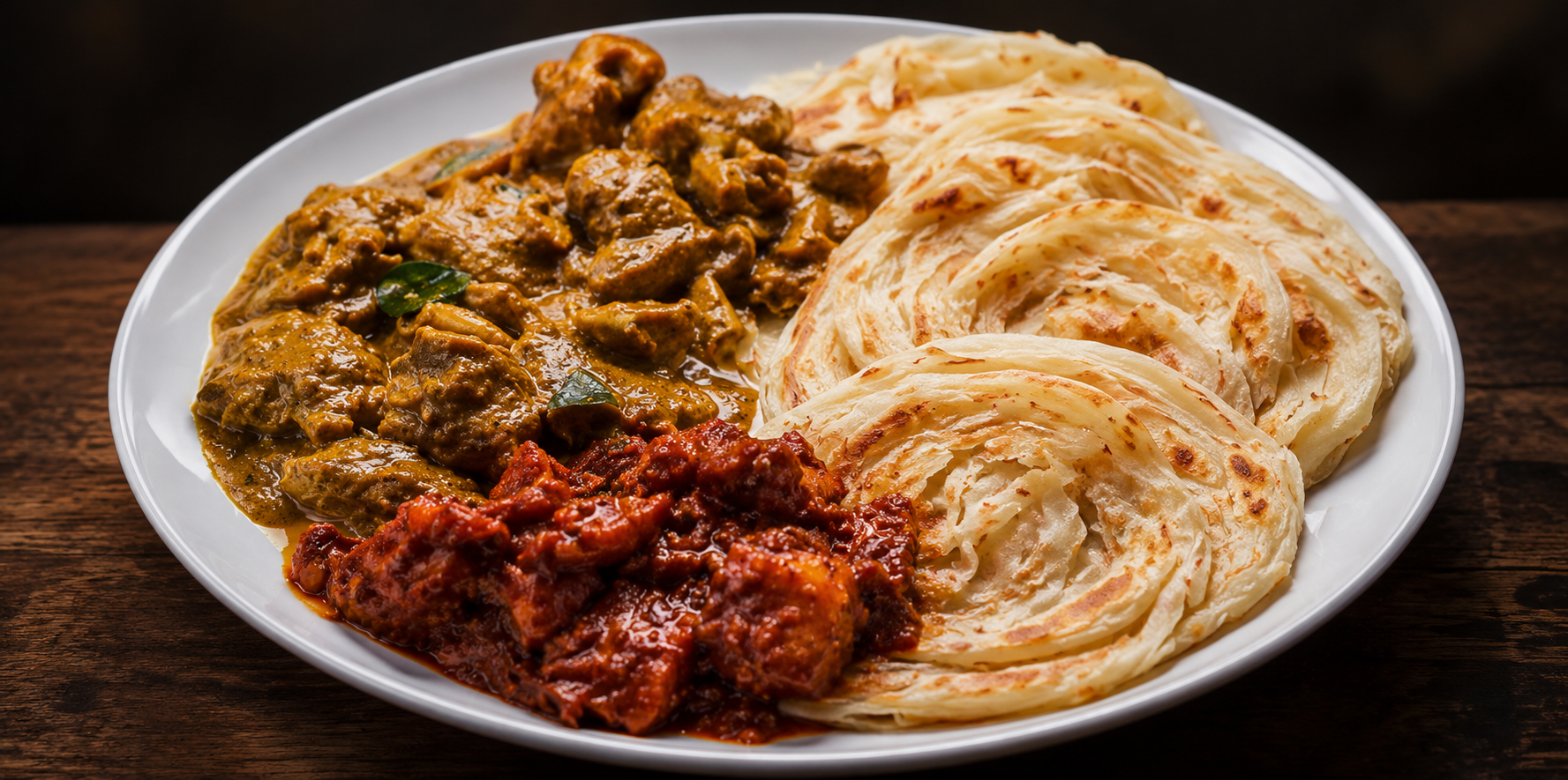 Parotta and Curry
